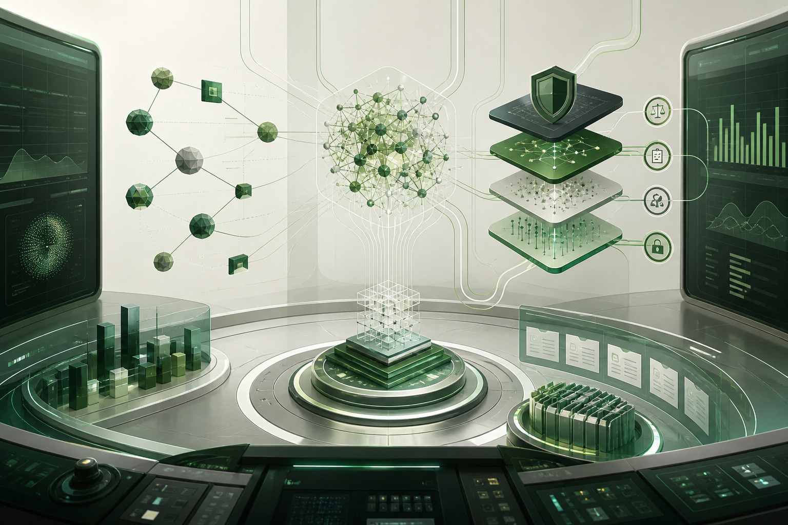 Abstract enterprise artificial intelligence system